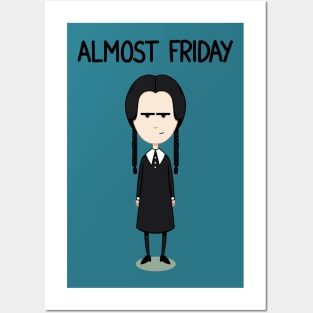 Wednesday Addams Posters and Art